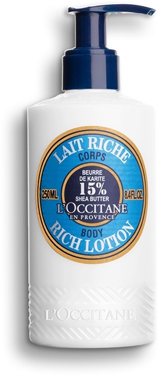 LOCCITANE SHEA RICH BODY LOTION 250ML